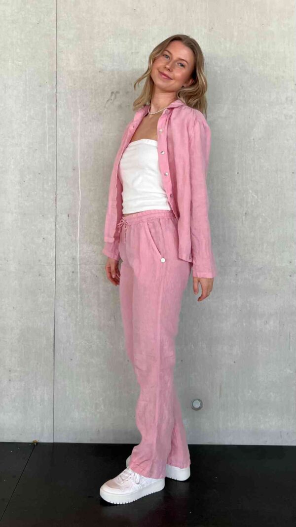 Relax pants long Pink