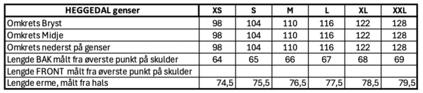 Heggedal genser